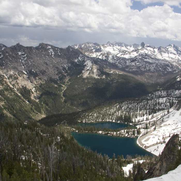 Near Stanley Lake Creek to Hansen Lakes
