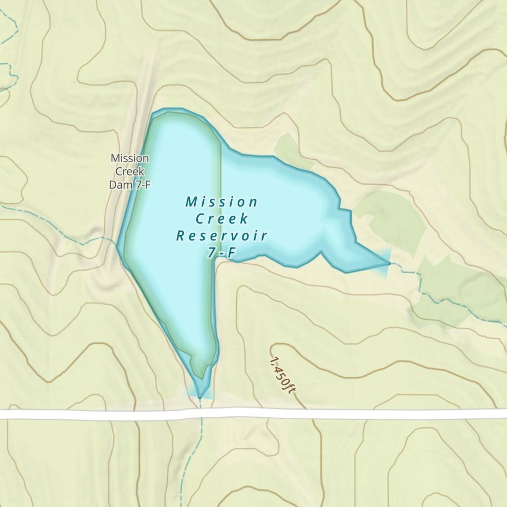 Mission Creek Reservoir 7-F photo
