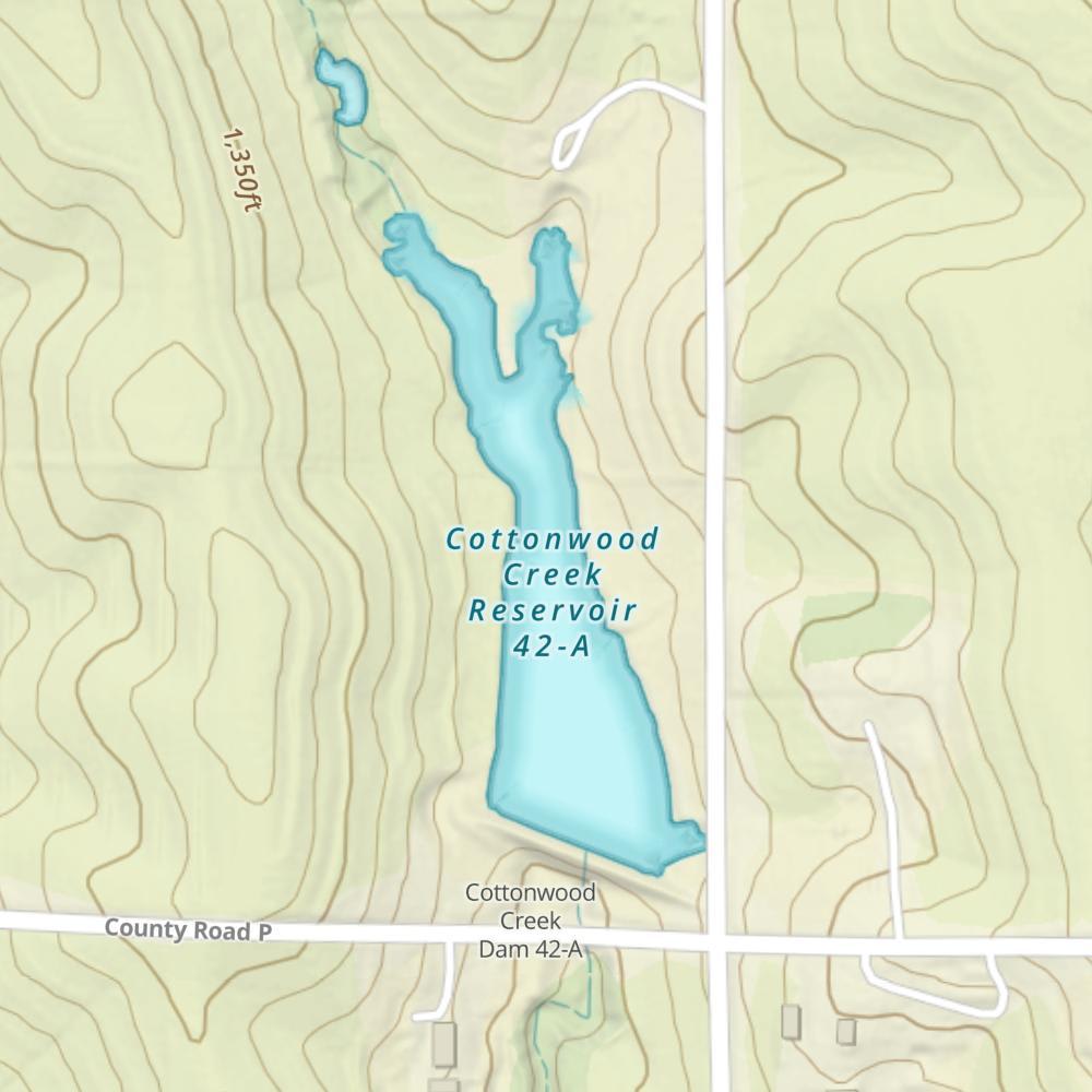 Cottonwood Creek Reservoir 42-A photo
