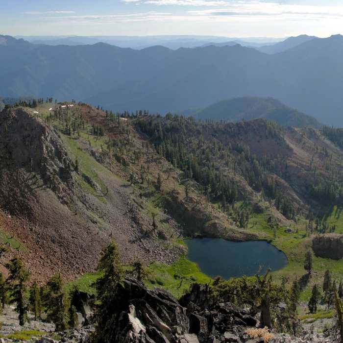 Near Siligo Peak South Ridge Trail