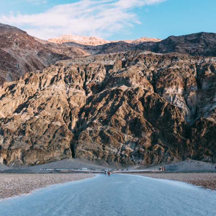 Near Badwater Basin Crossing