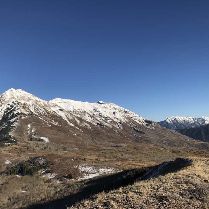 Near Mahogany Mountain North Peak Trail