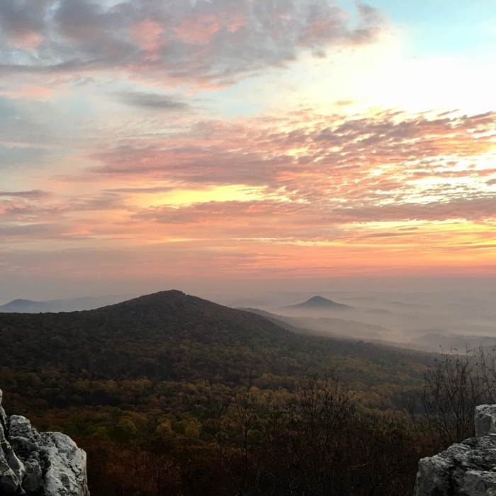 Near Pulpit Rock and The Pinnacle
