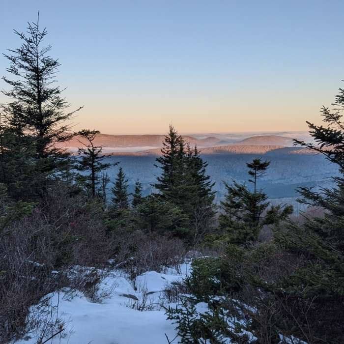 Near Spruce Knob via Huckleberry Trail