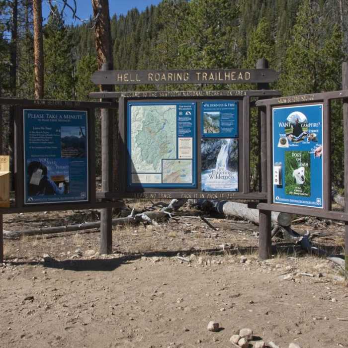 Near Hell Roaring Lake