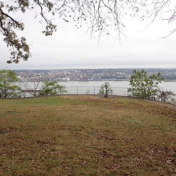 Near Palisades Interstate Park via the George Washington Bridge