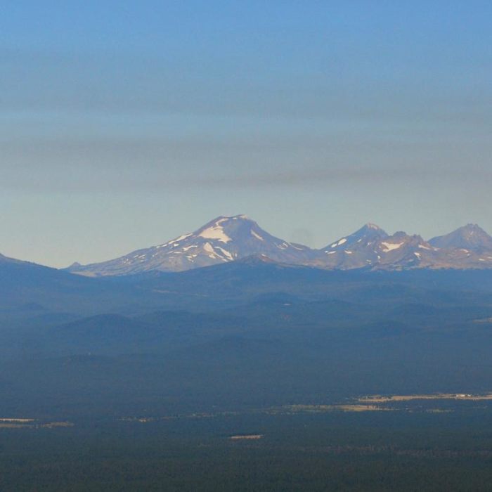 Near Paulina Peak Hiking Trail