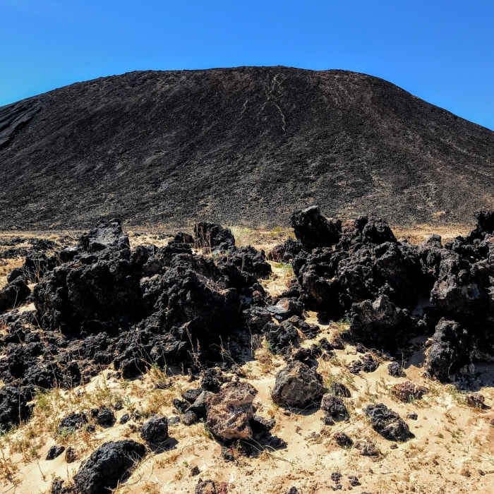Near Amboy Crater Trail