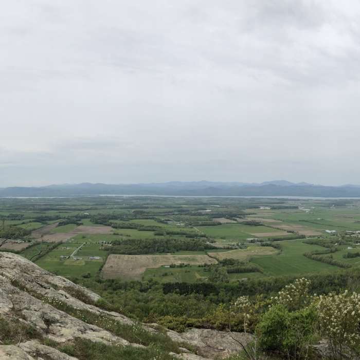View from the summit Near Snake Mountain
