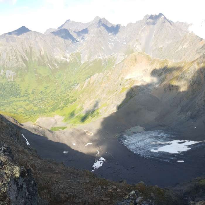 Near Penguin Ridge Traverse
