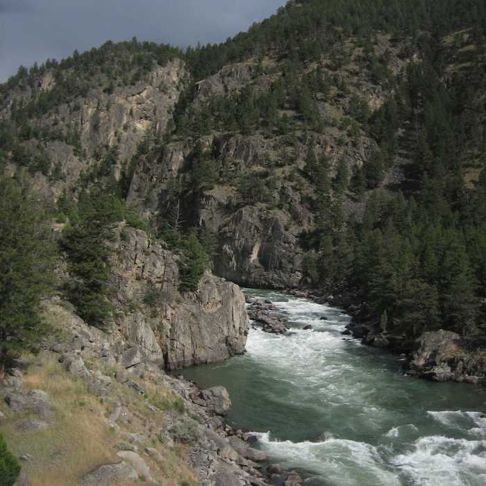 Near Black Canyon of the Yellowstone