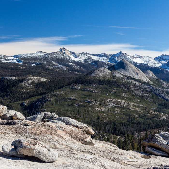 Mount Starr King from Sentinel Dome Near Sentinel Dome Trail