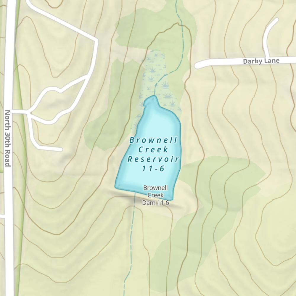 Brownell Creek Reservoir 11-6 photo