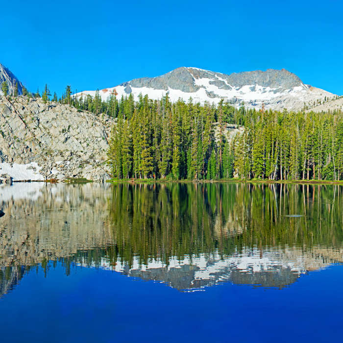 Lower Lady Lake and Madera Peak Near Lady Lake