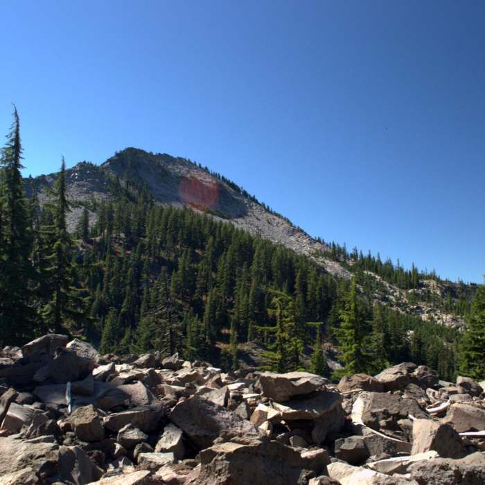 Near Sawtooth Mountain + Indigo Lake Hike