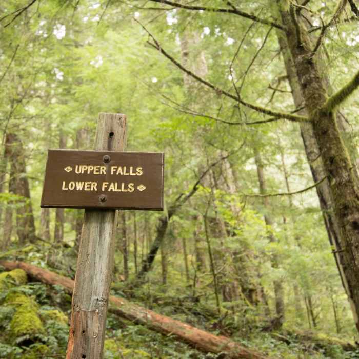 Near Lower + Upper Parker Falls