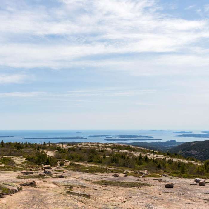 Near Cadillac Mountain South Ridge Trail Near Cadillac Mountain South Ridge Trail