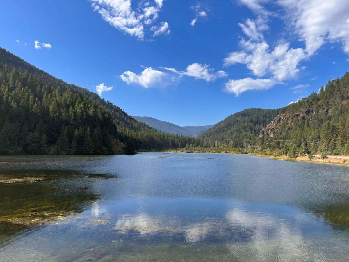 Lower Marten Creek trail photo