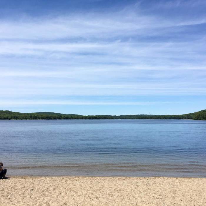Near Schoodic Beach via Black Mountain Cliffs Trail