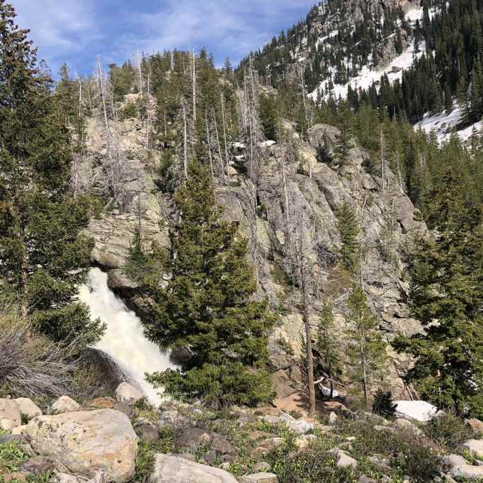 Near Upper Fish Creek Falls