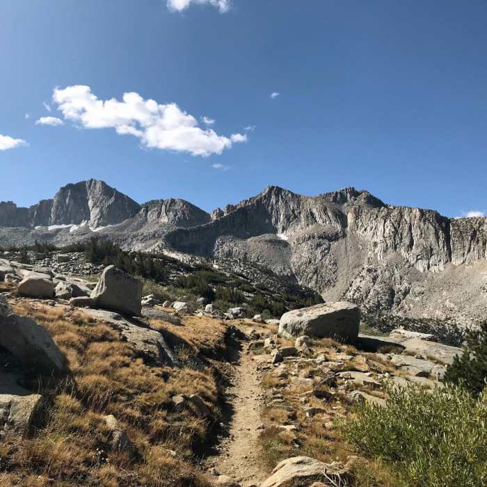 Near South Lake to Muir Hut Near South Lake to Muir Hut