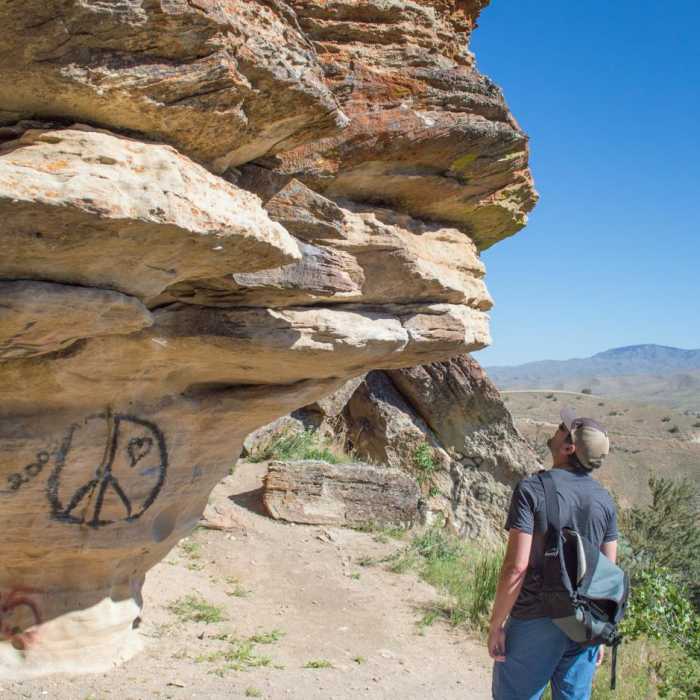 Near Table Rock Bouldering Walls