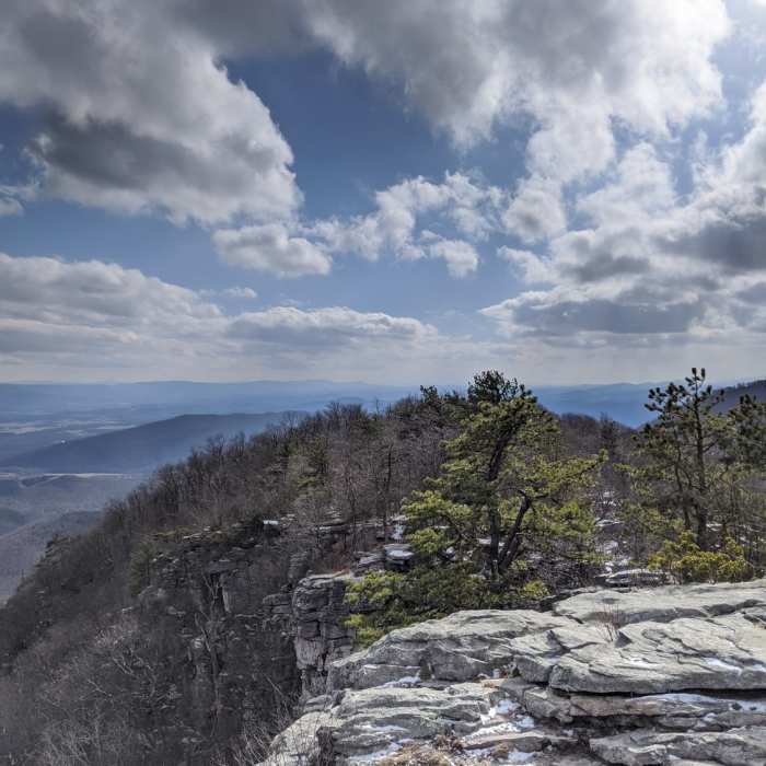 Near Big Schloss from Wolf Gap