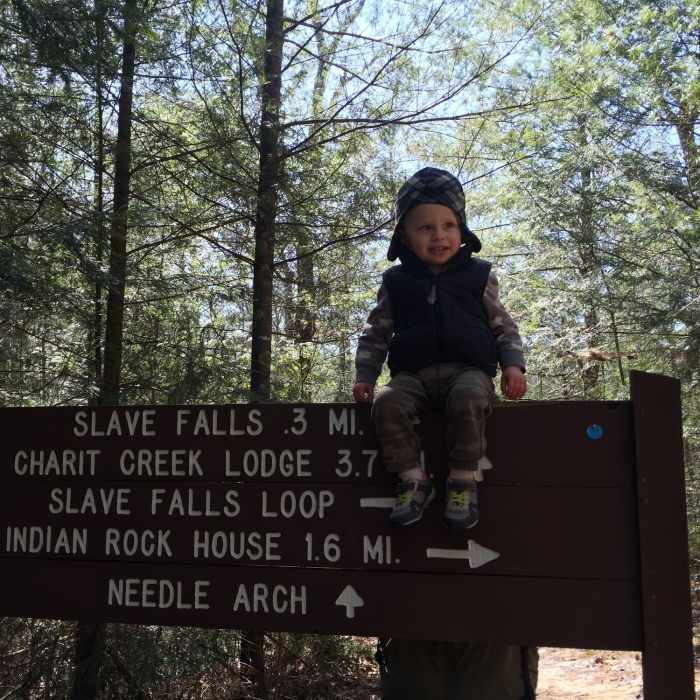 Near Slave Falls Loop Trail
