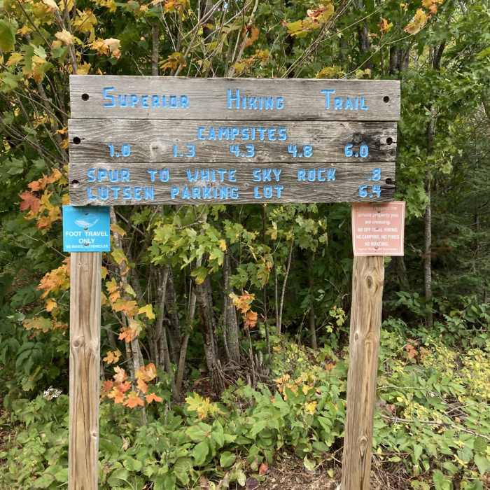 Near Hunters Rock via the Superior Hiking Trail Near Hunters Rock via the Superior Hiking Trail