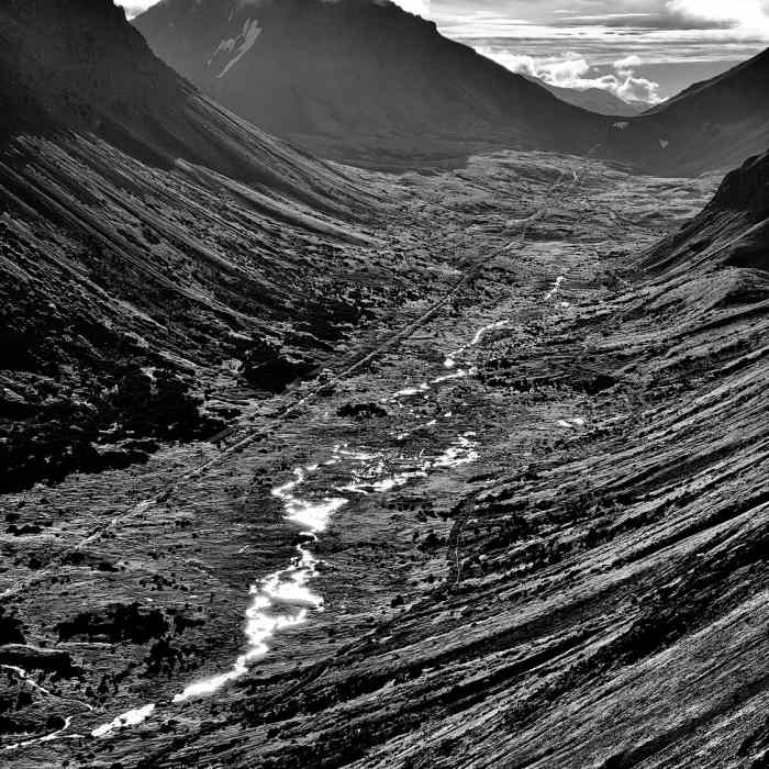 Near Flatttop to Ptarmigan Loop
