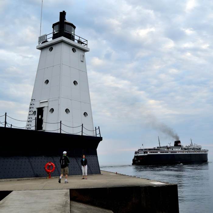 Near Ludington North Breakwater Light Near Ludington North Breakwater Light