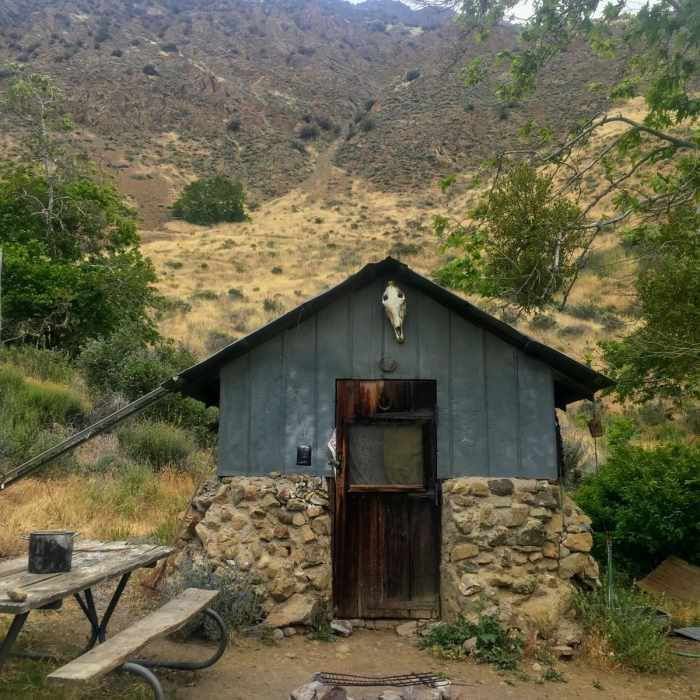 Near Sespe Hot Springs via Sespe River Trail