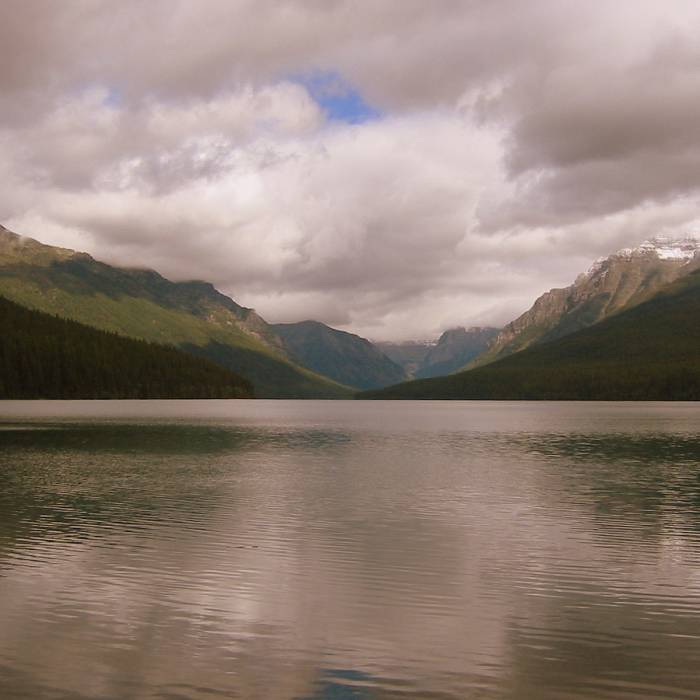 Bowman Lake Near Montana Trail Section 1