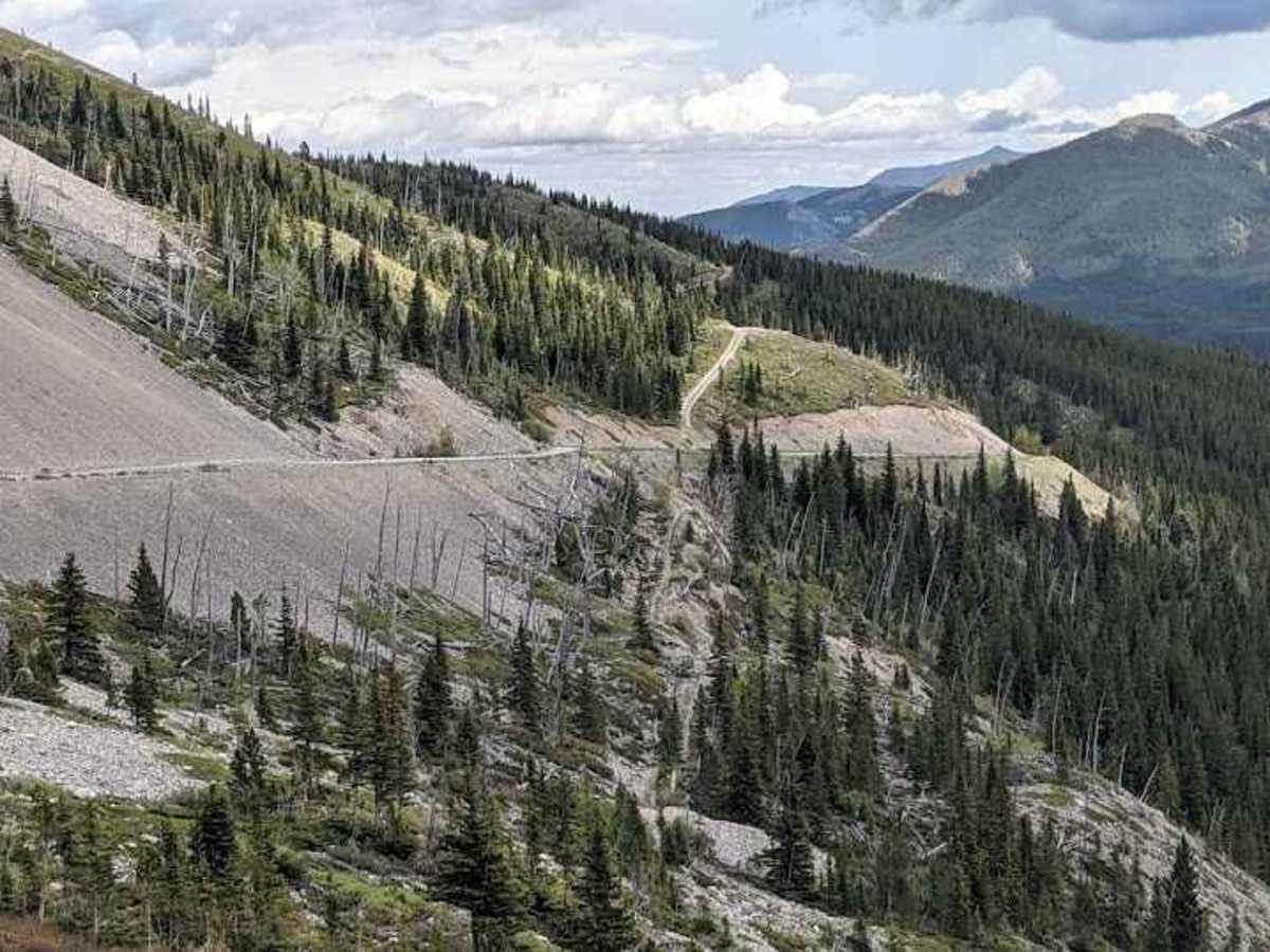RaceHorse Creek Pass  trail photo