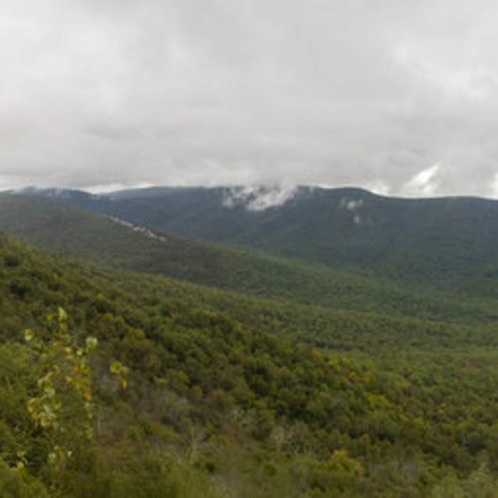 Near Big Schloss from Wolf Gap