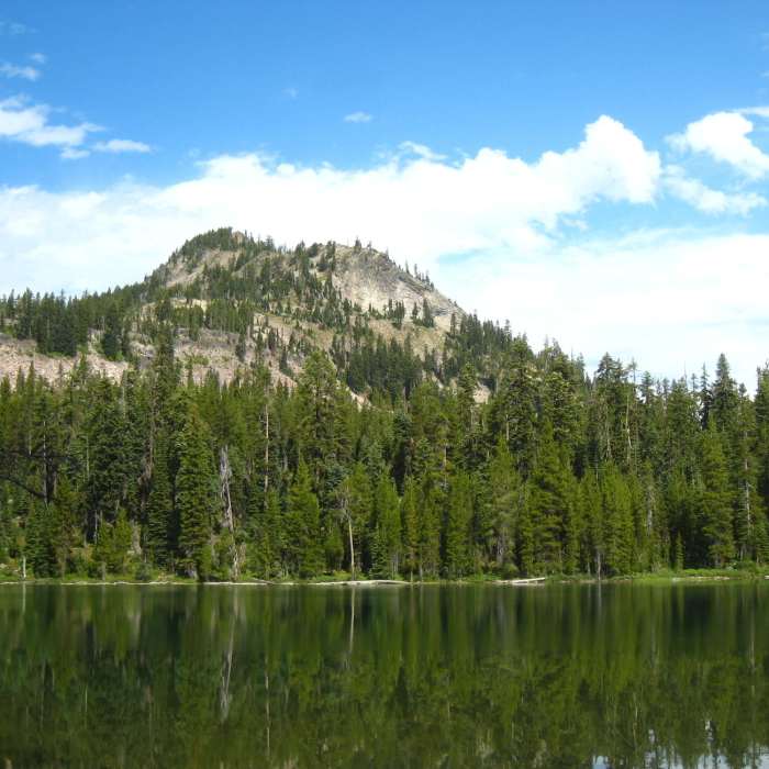 Margurette Lake. Near Sky Lakes Trail #3762