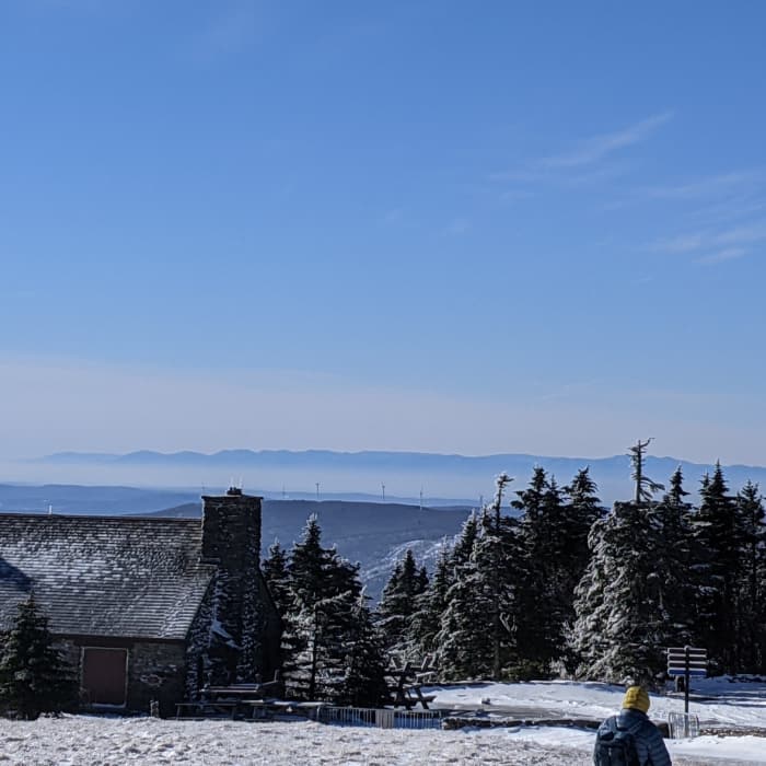 Near Bellows Pipe to Mt Greylock Summit