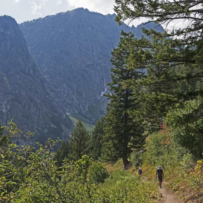 Near Death Canyon to Patrol Cabin
