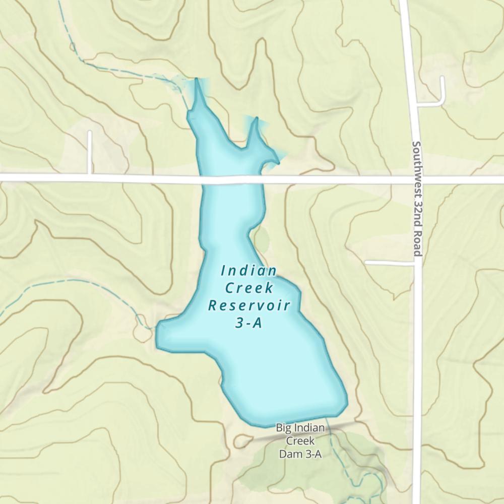 Indian Creek Reservoir 3-A photo