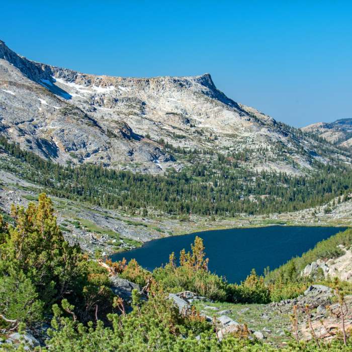 Near Tower Pass Route