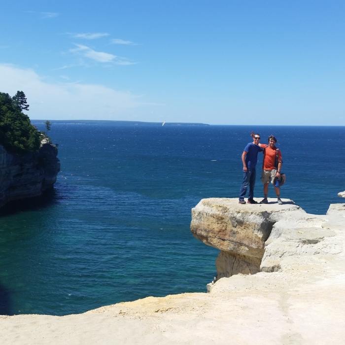 Grand Portal Point, Pictured Rocks National Lakeshore Near Pictured Rocks National Lakeshore