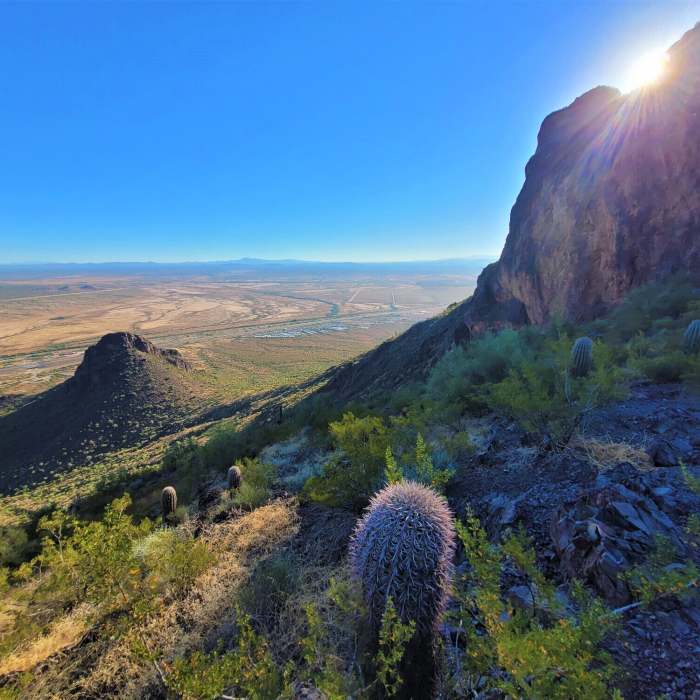Near Picacho Peak via Sunset Vista