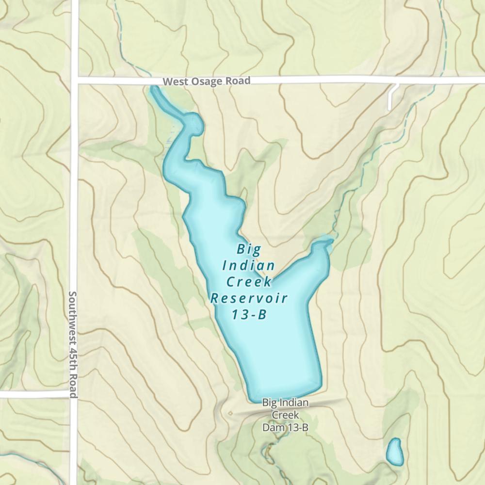 Big Indian Creek Reservoir 13-B photo