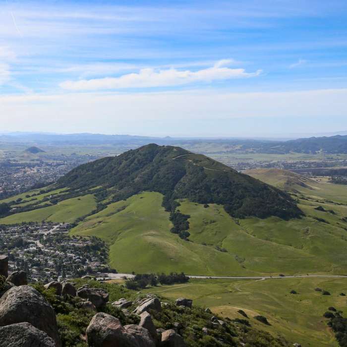 Near Bishop Peak via Foothill Boulevard