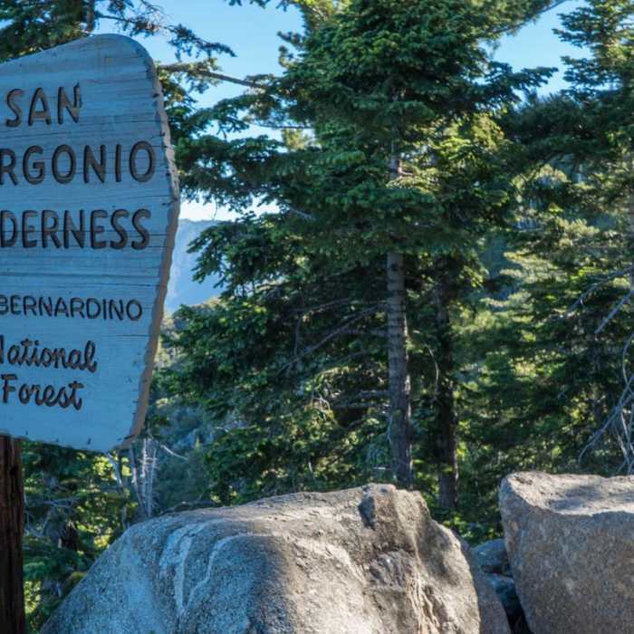Near San Bernadino Peak via Angelus Oak