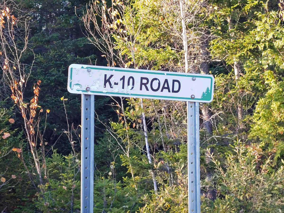 K-10 Road trail photo