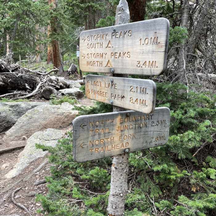 Near Stormy Peaks Trail