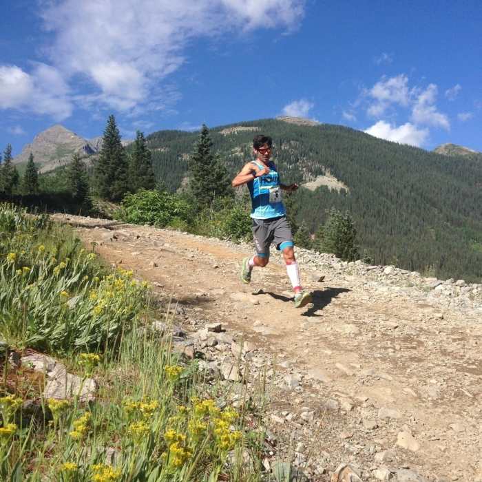 Sage Canaday locks down a decisive victory in Kendall Mountain Run 2015 Near Silverton Mountain Trail Marathon