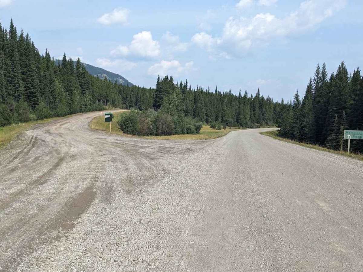 Wintering Mountain Road trail photo