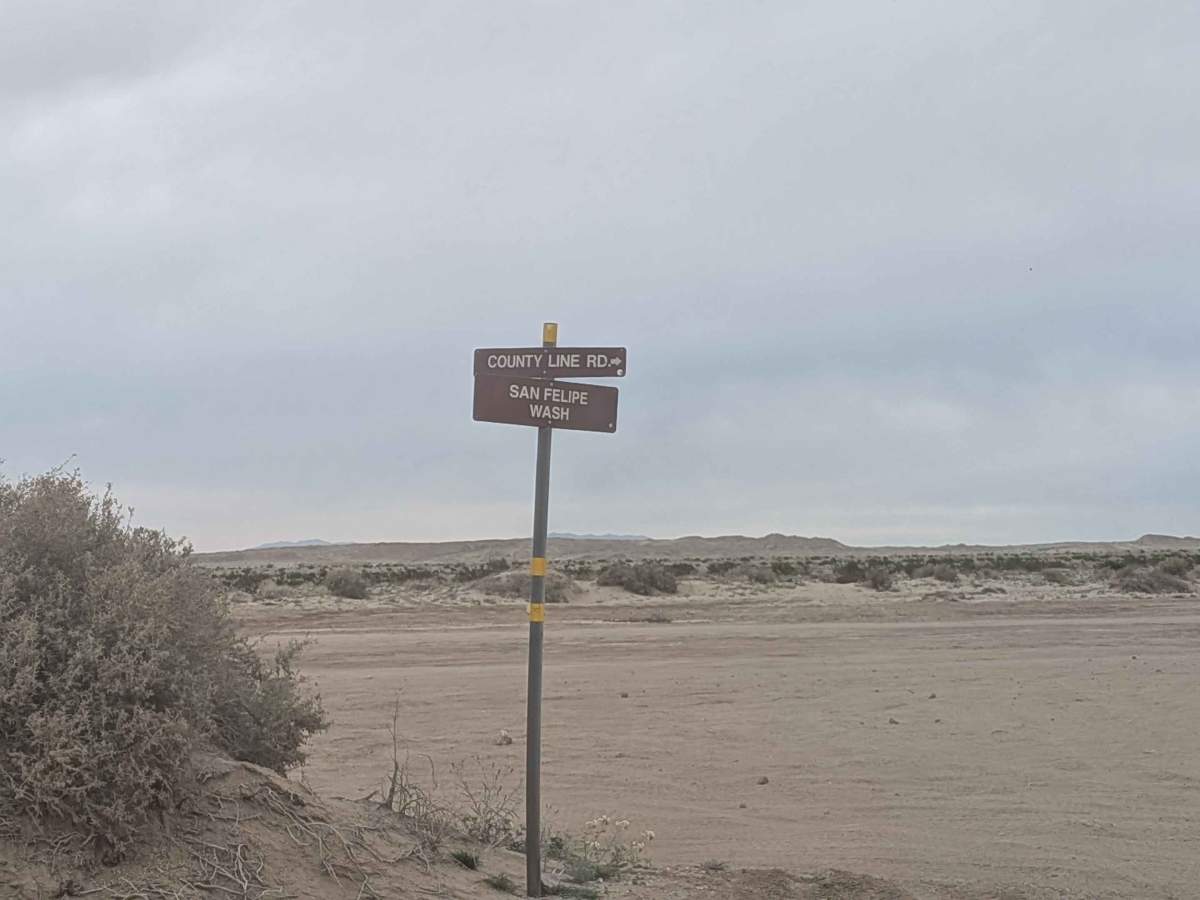 Count Line Road trail photo